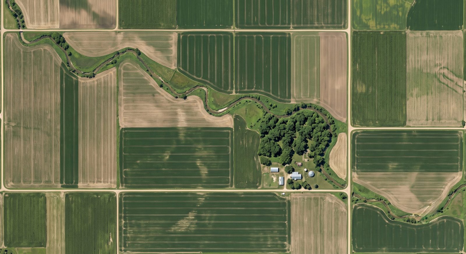 Nadir survey map imagery